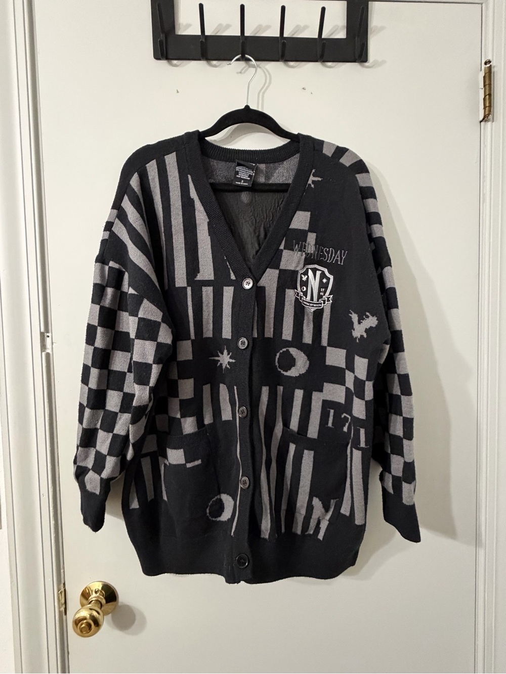 Box Lunch “Wednesday” Cardigan Sweater